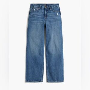 J. Crew - RE-90 reimagined denim Jean. Slim wide leg.